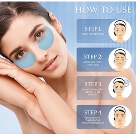 YOUORY 30 Pairs Of Retinol & Collagen Under Eye Masks - Anti Wrinkle & Firming NEW