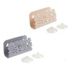 Nomija 2Pcs Sponges Holder Rack Kitchen Sink Organizer Caddy -