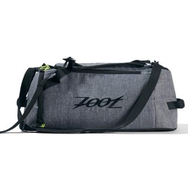 Zoot Ultra Tri Duffel – Canvas Gray Triathlon Transition Bag or Gym Bag for Men & Women