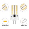 LFLAMPON AC110V-130V Dimmable G4 LED Light Bulbs, 2.6W Warm White