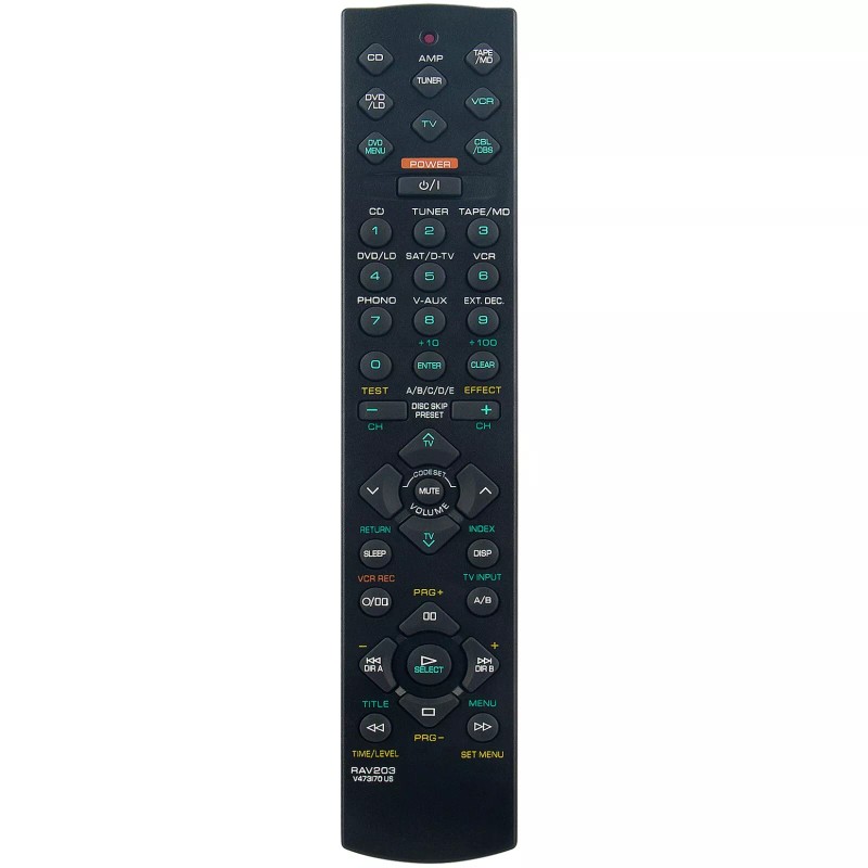 For Yamaha RAV203 V473170US Replace Remote for Yamaha AV Receiver