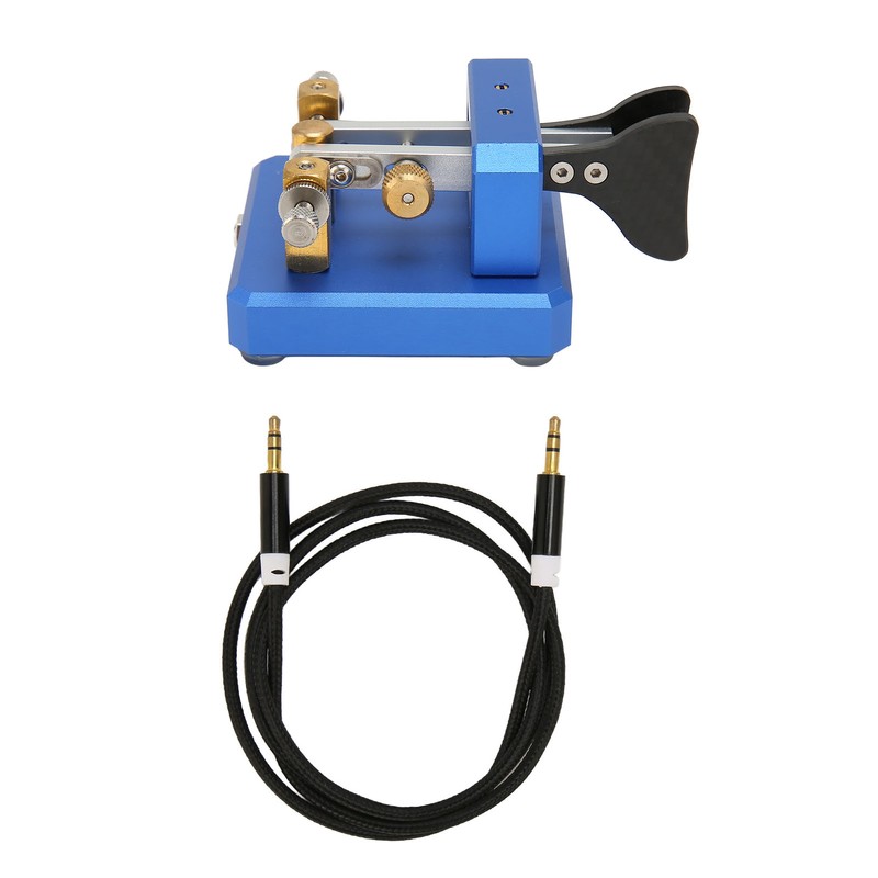 Morse Code Key Double Paddle Automatic Shortwave Portable CW Morse