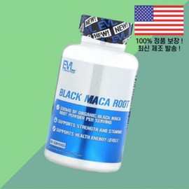 EVLUTION Nutrition Black Maca Root 60 Veggie Capsules, 1 EVL Black Maca Root 60 Veggie Capsules, 1 / 에블루션 뉴트리션 블랙 마카 뿌리 루트 식물성 베지캡슐 60정 EVL Black Maca Root 60 Veggie Capsules, 1