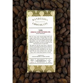 Dandelion Chocolate Bar 2oz (ZORZAL COMUNITARIO, DOMINICAN REPUBLIC 70%)