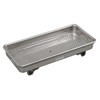 Incense Plate for Graves, High Quality Stainless Steel, Wave Leg
