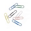Whitecroft Essentials 30601 33 mm Large Paper Clip - Assorted Colours (Pack of 100)