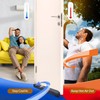 Mastery Mart 36" Large Door Draft Stopper, Activated Charcoal Purify