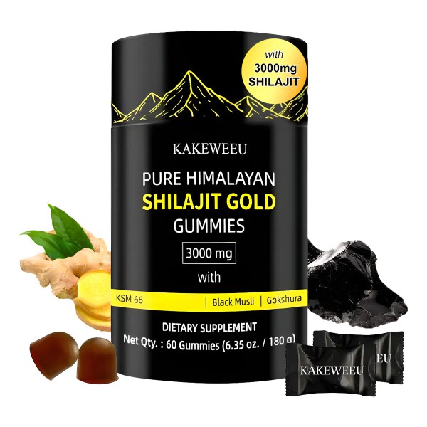 Shilajit Gummies 3000mg Apto Para Hombres Y Mujeres