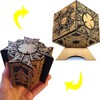 SUIZU Detachable Hellraiser Puzzle Box, Functional Deformation Lock Box with