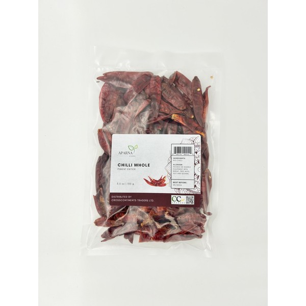 Aparna Foods Whole Red Chilli, 100g