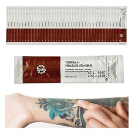 Crema Para Tatuajes Ouo Vitamina A Y D 50 Sobres
