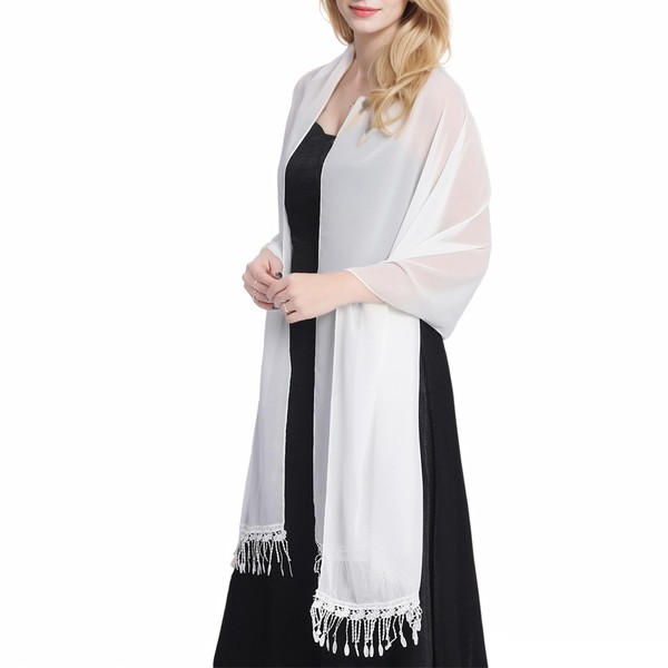 MUQU Shawls and Wraps for Evening Dresses - Women Sheer