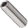 Alloy Steel Set Screw, Zinc Plated Finish, Hex Socket Drive,