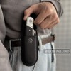 Folding Utility Knife with Sheath and 10 Razor Blades, Heavy