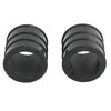 2pcs Exhaust Muffler Pipe Clamp Rubber Connector for Banshee 1987-2006