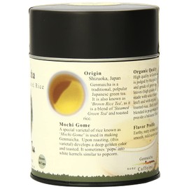 The Tao of Tea, Genmaicha Green Tea And Toasted Rice, Loose Leaf, 3.5 Ounce Tin