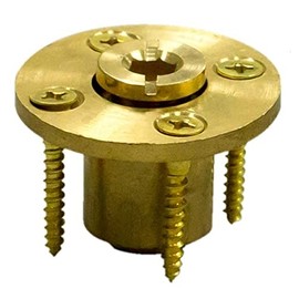 Buffalo Blizzard Wood Deck Brass Anchor for Pool Safety Cover | for Above Ground Swimming Pools | 10 Pack