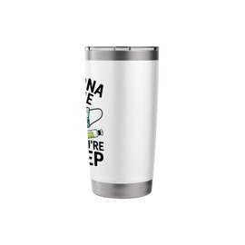 Funny CRNA Anesthesia Nurse Anesthetist Asleep Stainless Steel Insulated Tumbler