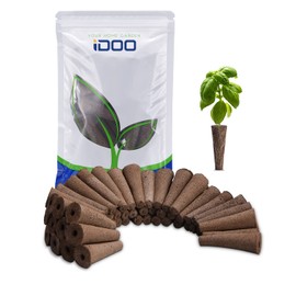 iDOO Growth Sponges 60 Pcs, Replacement Hydroponics Sponges Compatible with AeroGarden LYKO and All Indoor Hydroponics Growing System Indoor Garden (Except ID-IG201) Hydroponics Supplies