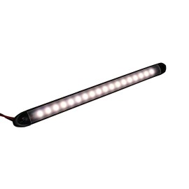 PilotLights.net LED High Output Bar Light - Waterproof 12" Lamp, 24 VDC - 320 Lumen - 24V