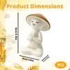 Mushroom Statue, Mushroom Figurines, Whimsical Decor Garden Decor Mushroom Kitchen