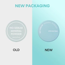 INNISFREE No-Sebum Mineral Powder 5 g – Polvo Suelto Matificante para Control de Brillo y Sebo – Acabado Natural Ligero Control de Brillo y Sebo, Acabado Natural Ligero
