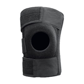 SVDpirit Knee Brace Strap (Pair), Knee Compression Sleeve for Men & Women, Knee Support For Workout Running Basketball Volleyball Weightlifting Gym HX1009B(One Size, Black)