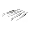 Surtek Juego De 4 Pinzas Precisión Tipo Tweezer  Surtek 115200