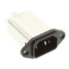 IEC Inlet, Filtered, 1A, Filtered IEC Power Entry Modules, Qty