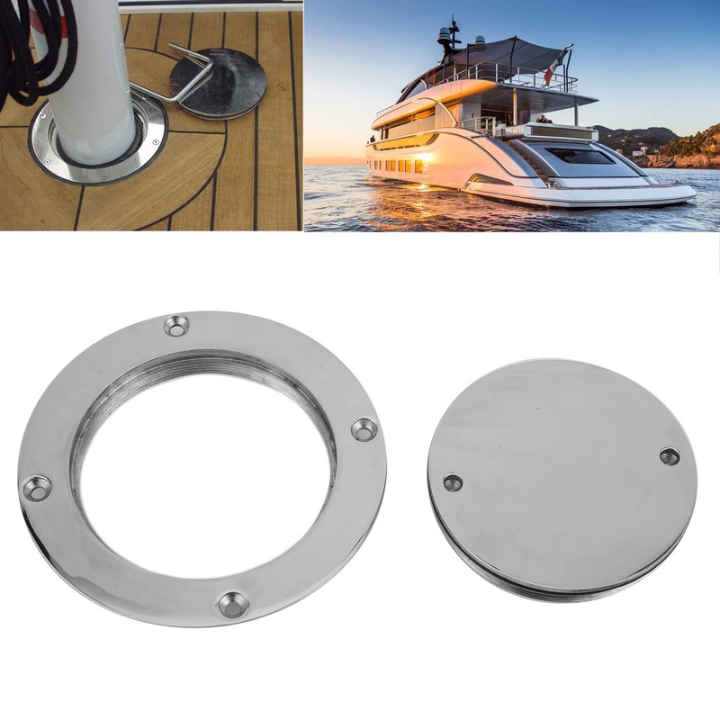 4in 316 Stainless,4in 316 Stainless Steel Deck Cover Plate with