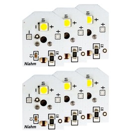 WR55X11132 LED Refrigerator Light for GE Refrigerator (Only LED Light), Compatible WR55X25754 WR55X30602 WR55X26486 EAP12172918 4590213 PS12172918 AP6261806, Waterproof and Bright - 6 PCS