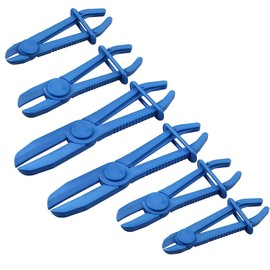 YanTone Hose Clamp Pliers 6 pcs Hose Pinch Pliers Set,Straight for Brake Hoses Fuel Hoses Gas Lines