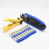ZONADA F-Connector Crimper Stripper Cutter Set for Coax Coaxial Cable
