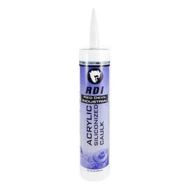 Red Devil 08465I RD Pro Construction Grade Siliconized Acrylic Sealant, 10.1 oz., Gray, 1 Pack