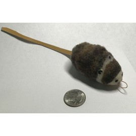 Litterboy Woolly Mouse Attachment - Works with Popular Wand Toys