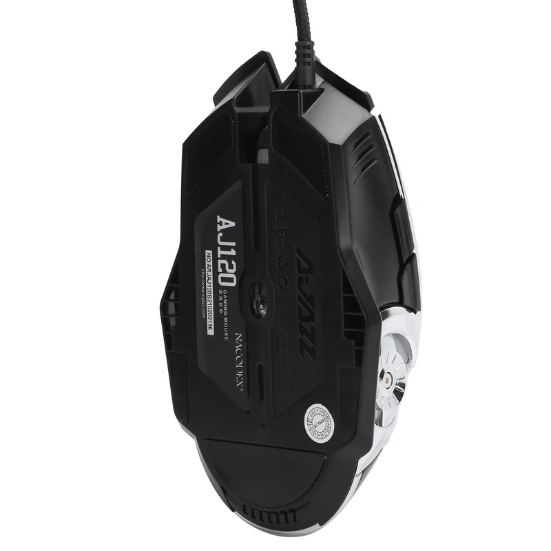 AJAZZ Wired Mouse 6 Button 4Speed DPI Adjustable Plug in
