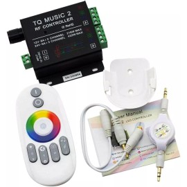 Unbranded LED RGB Music Touch Controller RF Sensitivety Backlight RF Remote Touching Color