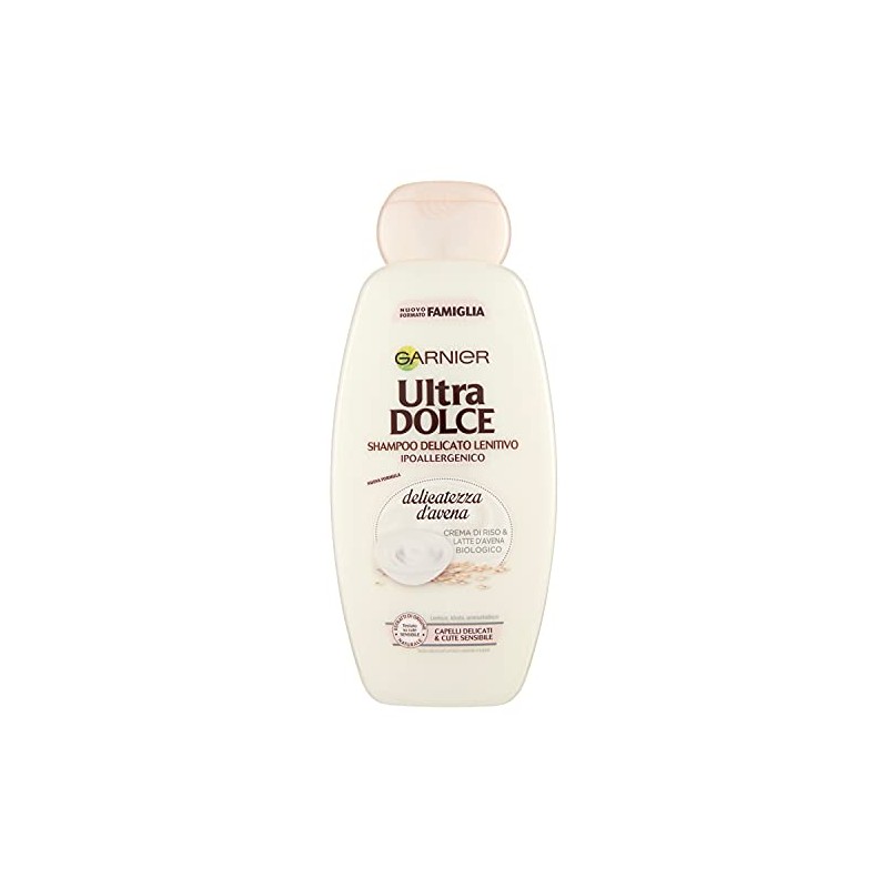 Garnier Ultra Dolce Oat Shampoo for Gentle Hair and Skin