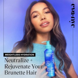 NYC EVA Eva NYC Brass to Sass Brunette Leave-In Cream Color-Treated Hair 5.4 fl oz  2PK