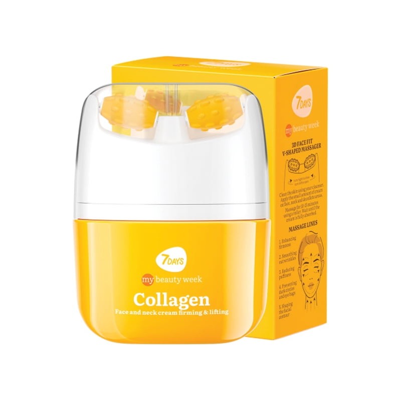 Crema para Rostro y Cuello 7Days Colágeno, 40 ml