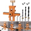 Cabinet Door Installation Jig, 2-in-1 Mounting Tool with Adjustable Positioner,