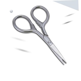 FOMIYES 8pcs Stainless Steel Eyebrow Scissors Precision Trimming Tool for Men Includes and Rounded Tip Brow Scissors for Facial Hair Grooming Nose Hair Removal and Beard Shaping