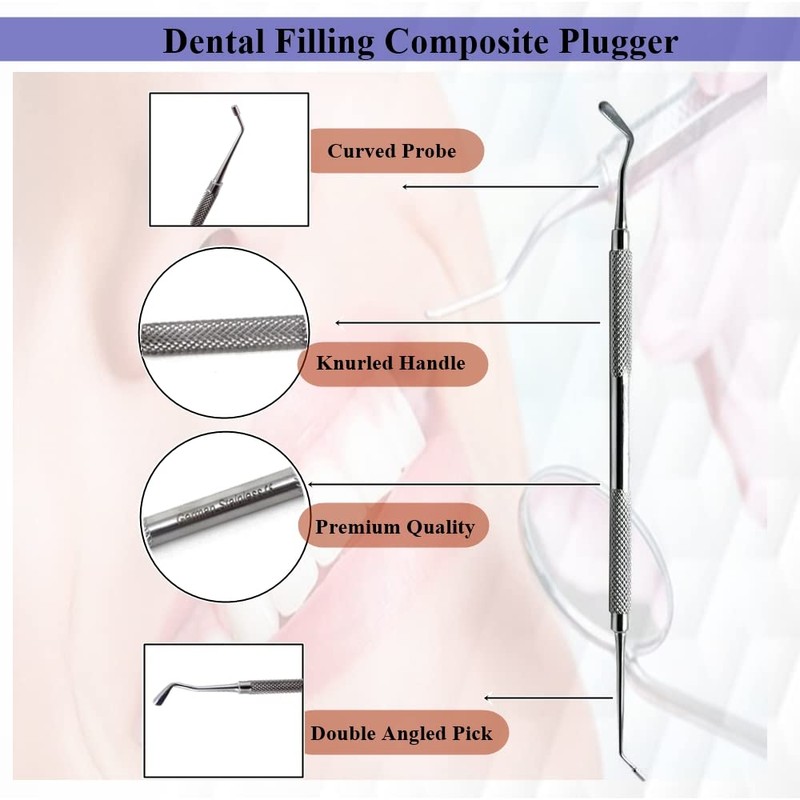 Professional Dental Plugger Composite Placement & Filling Teeth, Professional Hygiene