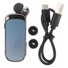 Retractable Headsets, Headphone V5.2 Stereo Earpiece Business Headphones, Clip on