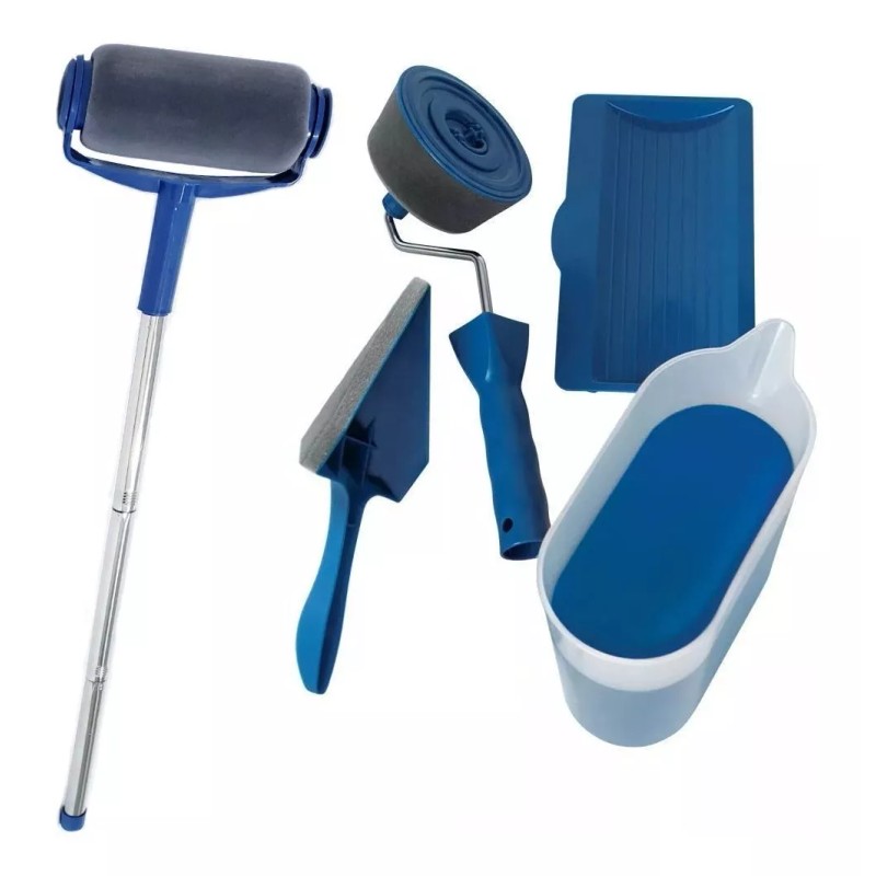 ArgenMex Kit De Pinutra Rodillo Rellenable 8 Piezas Unico Sin