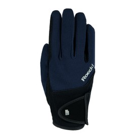 Roeckl Sports Milano Riding Gloves, Leisure Summer Gloves, Navy 9.5