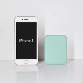 N/A Kintion Pocket Mirror, 2Sided 1X/3X Magnification LED Compact Makeup Mirror Cyan