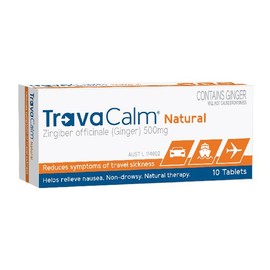 Travacalm Natural Ginger Tab X 10
