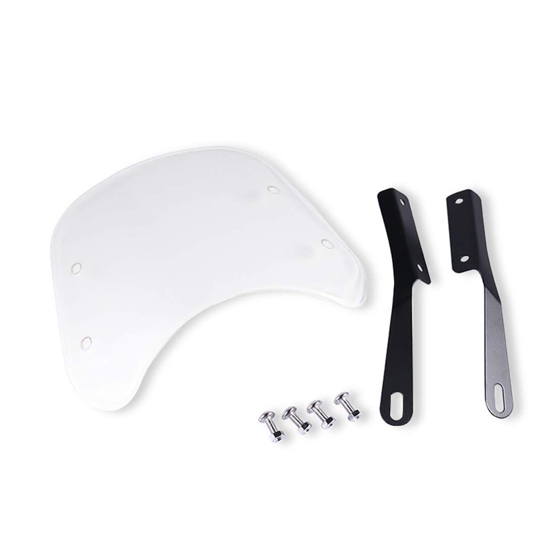 Universal Motorcycle Windscreen Wind Shield Wind Deflector for 5 -