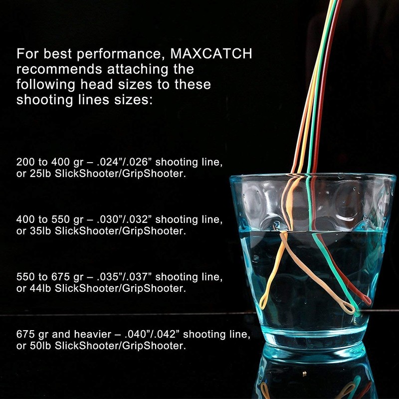 Maxcatch Skagit Shooting Head Fly Line 200GR-650GR 17FT-25FT with 2